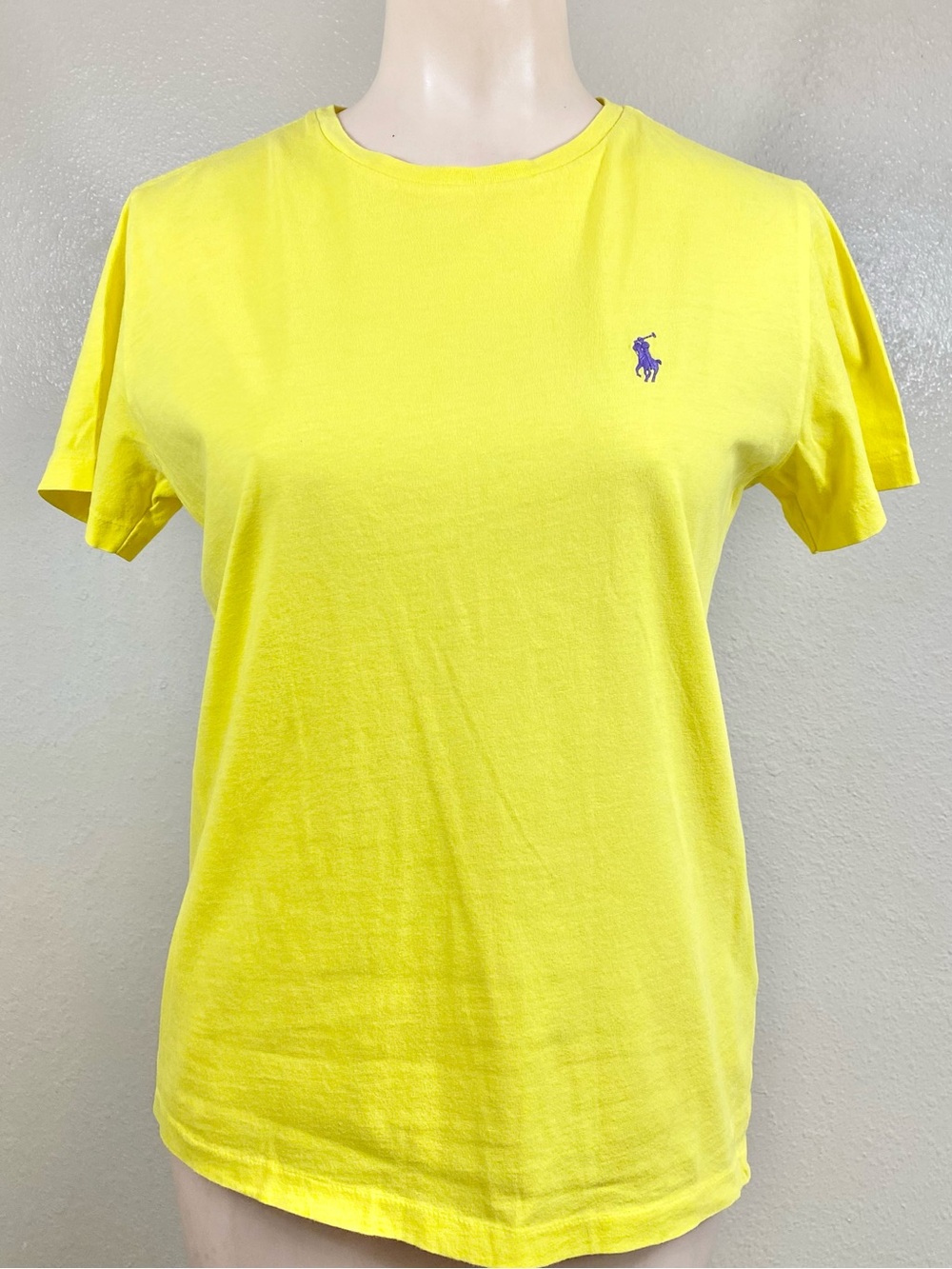 Ralph Lauren Womens Knit Basic T-Shirt